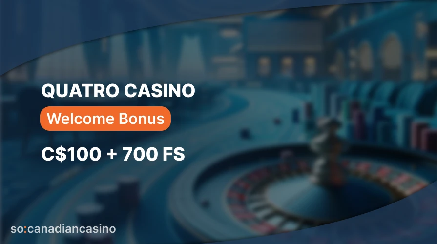 Quatro casino 💎 100 EUR + 700 FS BONUS - CasinoLori