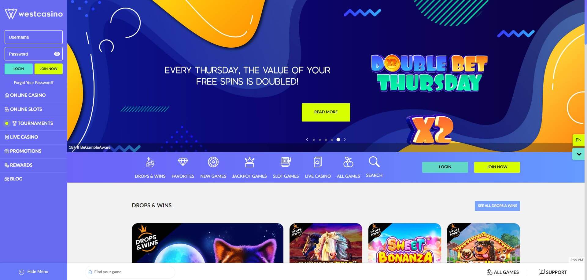 WestCasino Review