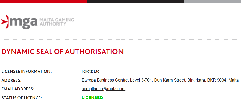 caxino casino license
