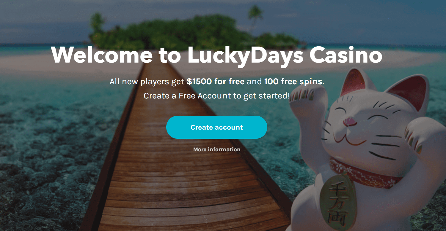 lucky days casino